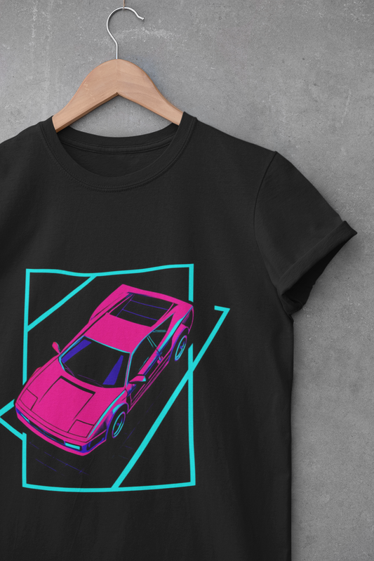 Retro Car Graphic Unisex Softstyle T-Shirt