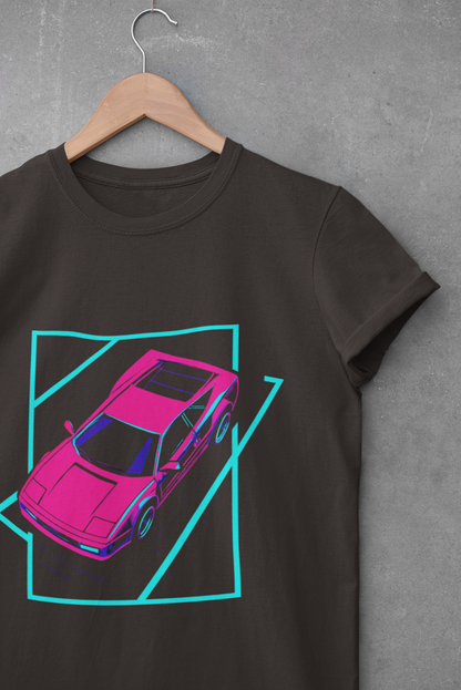 Retro Car Graphic Unisex Softstyle T-Shirt