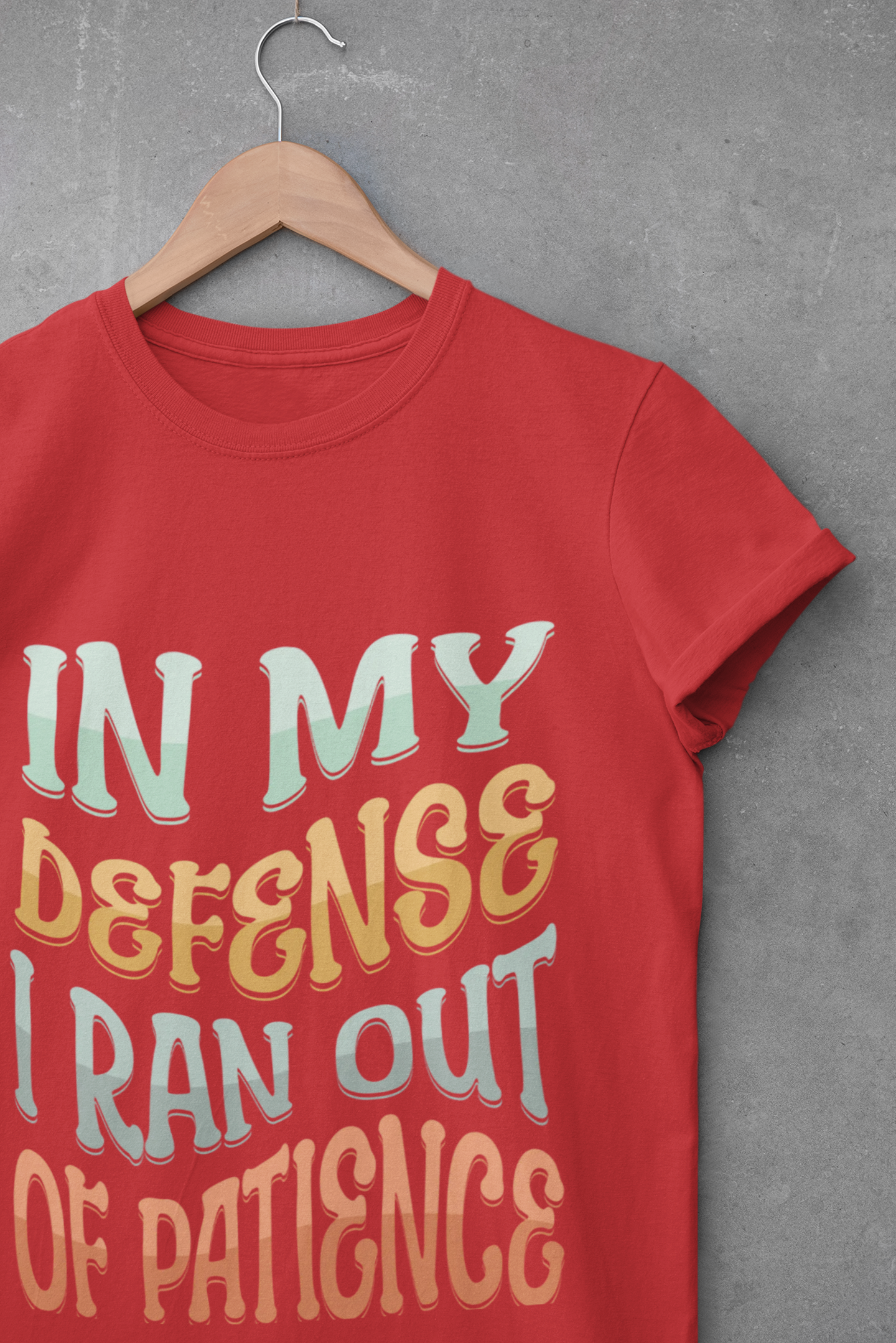 Run out of Patience Unisex Softstyle T-Shirt
