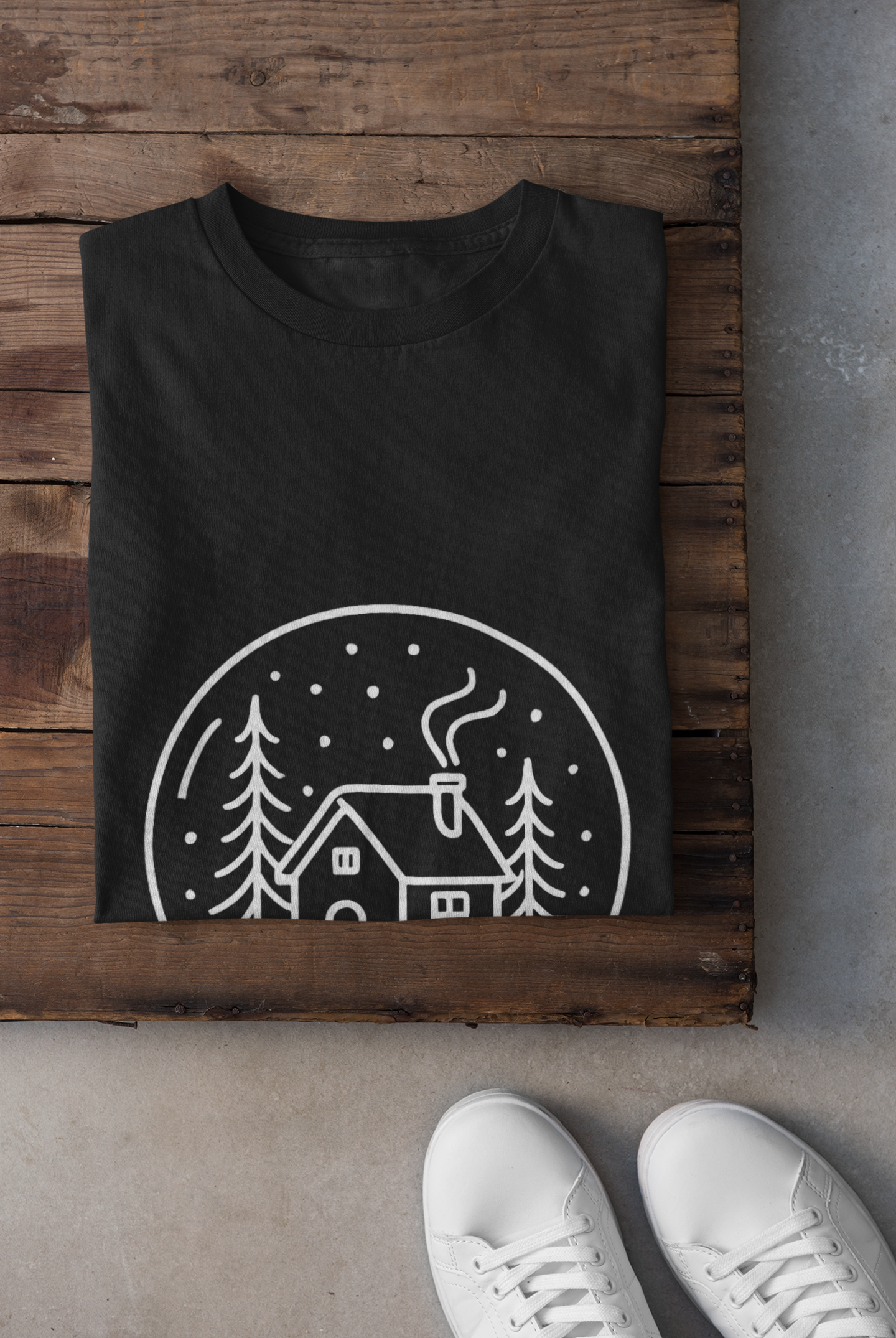Snow Globe Unisex Softstyle T-Shirt