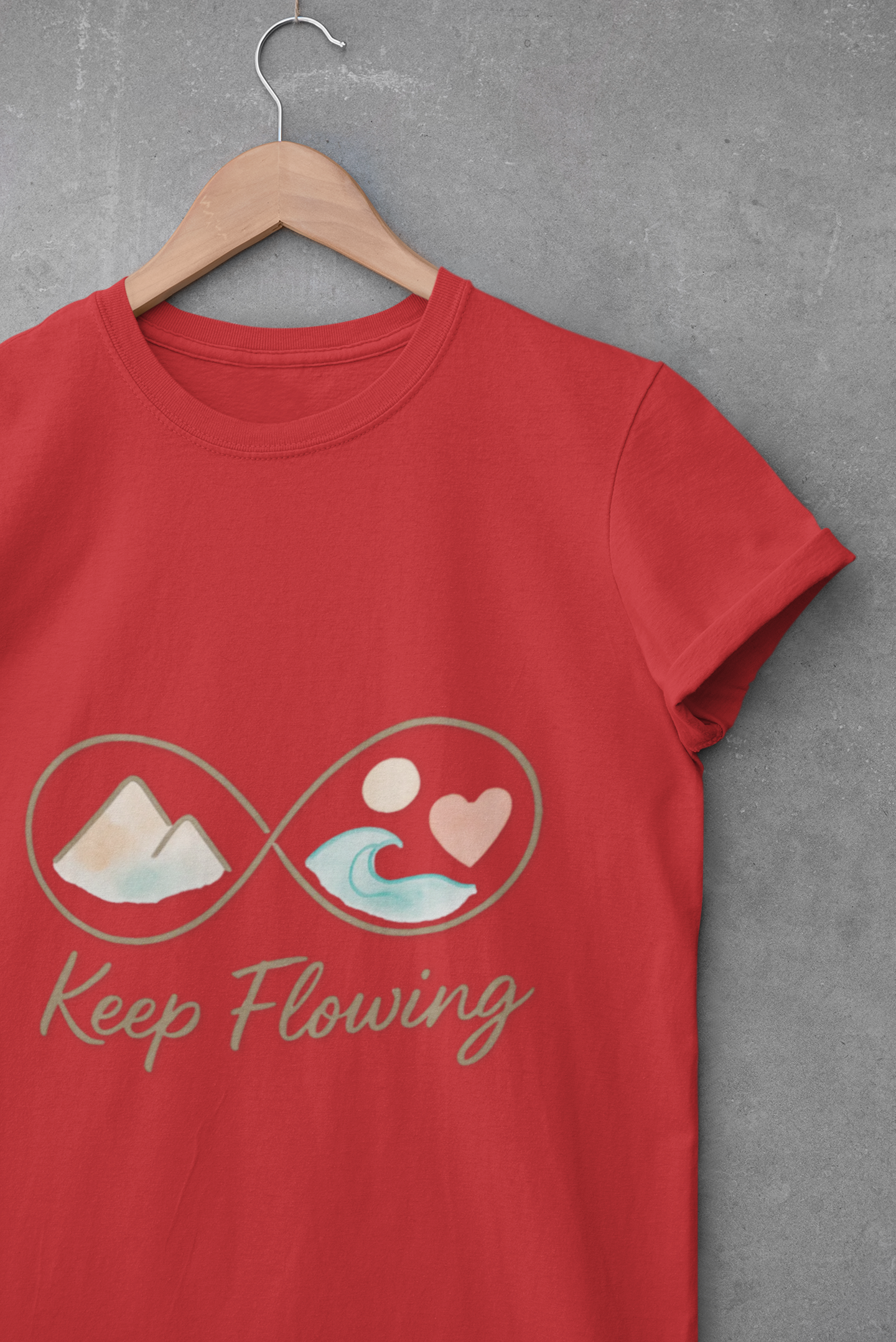 Keep Flowing Unisex Softstyle T-Shirt