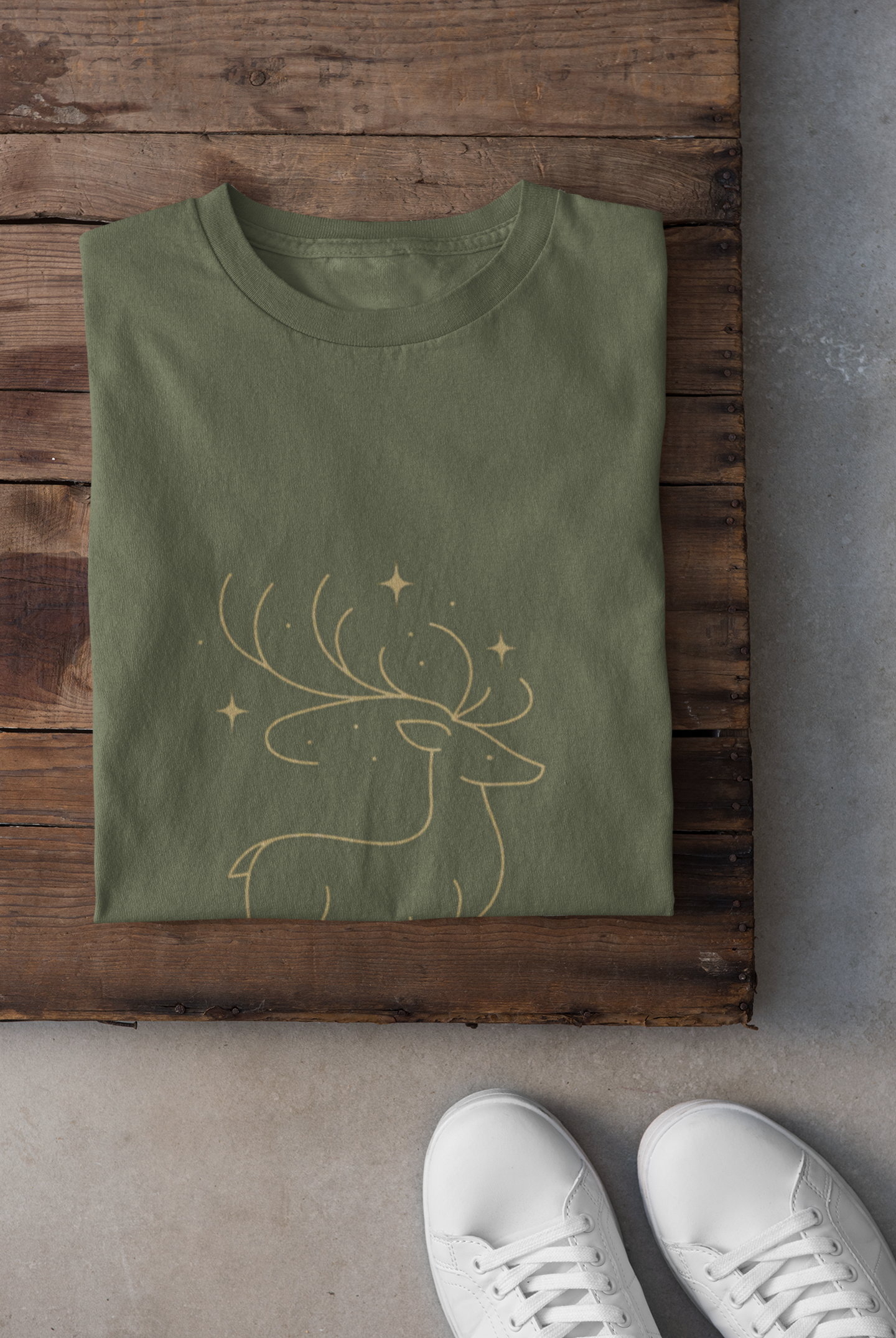 Reindeer Starry Nights T-Shirt