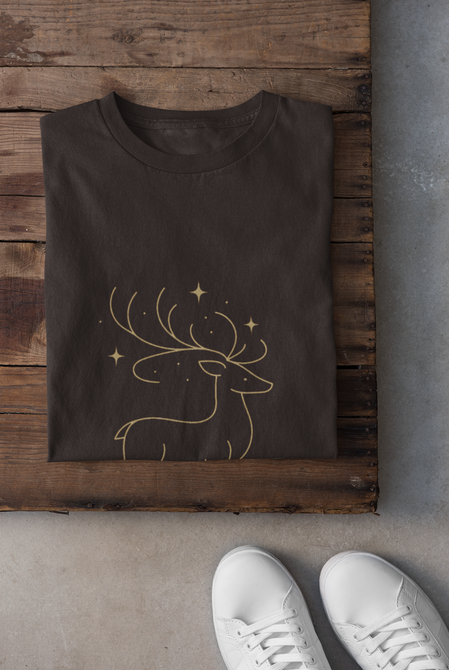 Reindeer Starry Nights T-Shirt