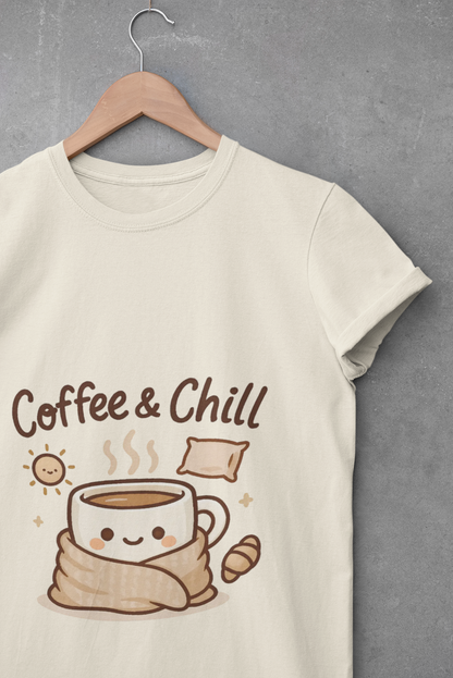 Coffee & Chill Unisex Softstyle Unisex T-Shirt