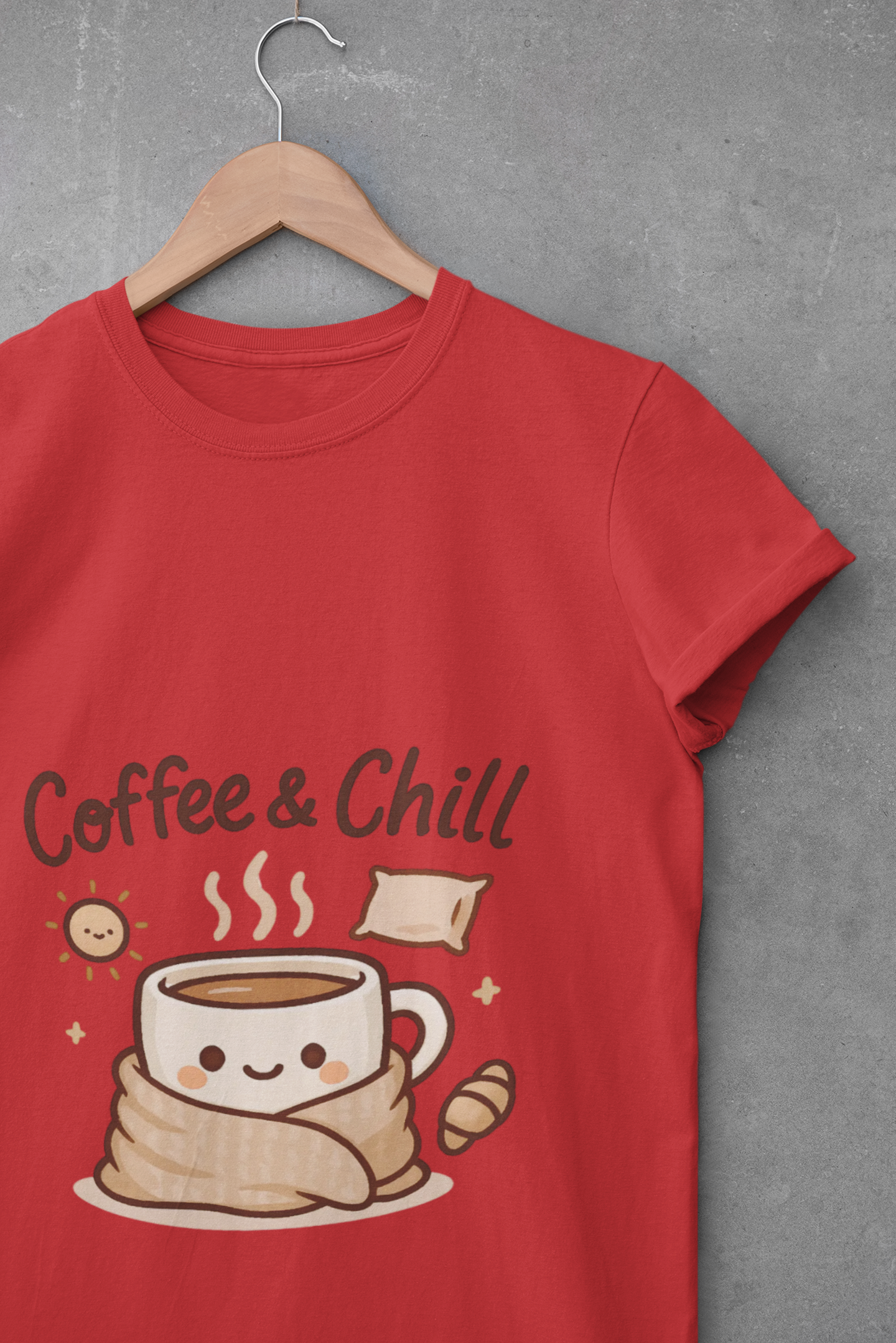 Coffee & Chill Unisex Softstyle Unisex T-Shirt