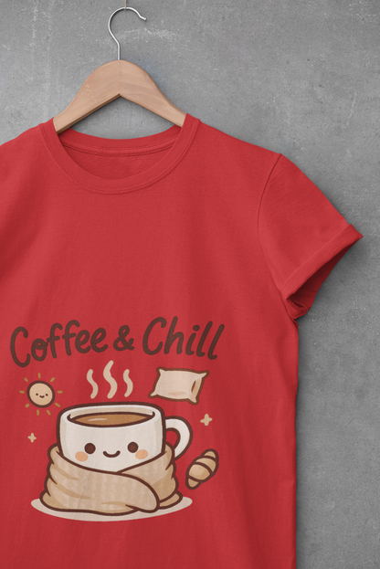 Coffee & Chill Unisex Softstyle Unisex T-Shirt