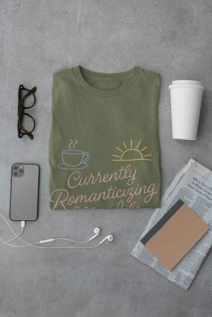 Currently Romanticizing My Life - Unisex Softstyle T-Shirt