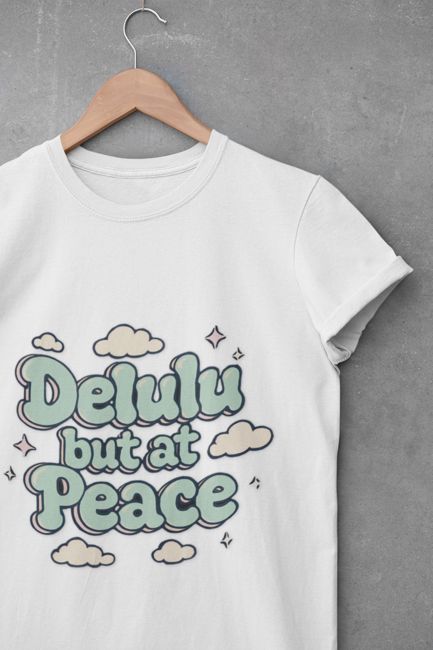 Delulu But at Peace Unisex T-Shirt