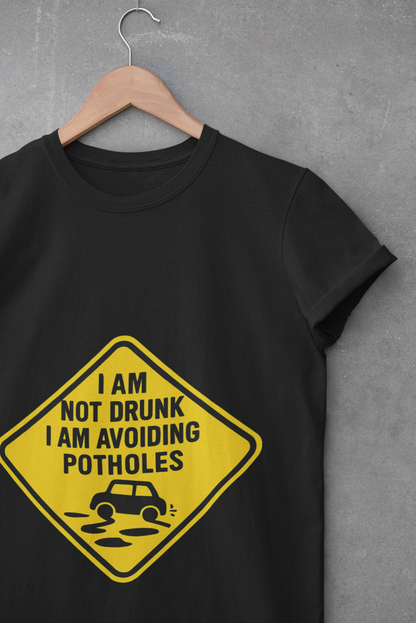 Funny Pothole Avoidance Unisex T-Shirt