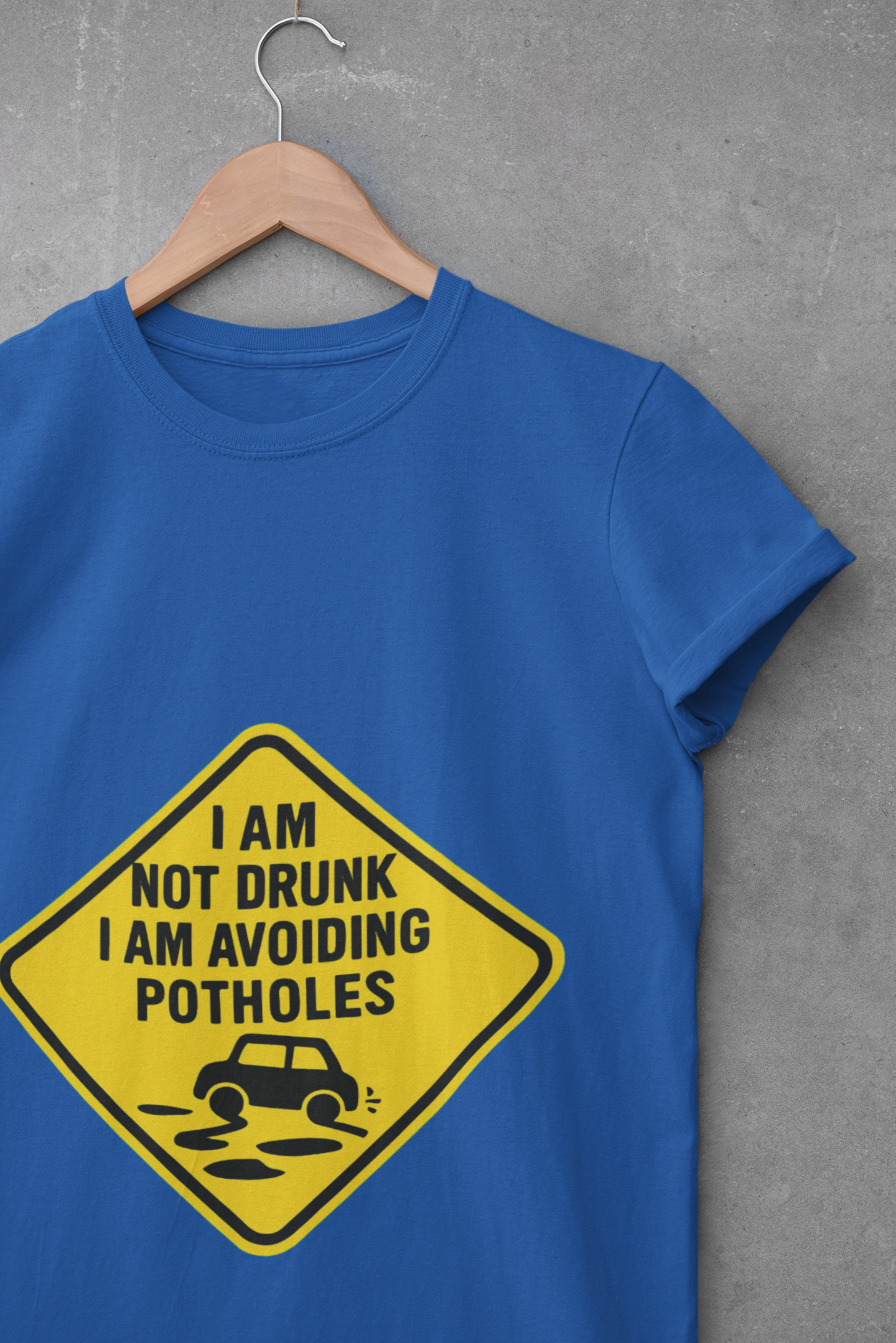 Funny Pothole Avoidance Unisex T-Shirt