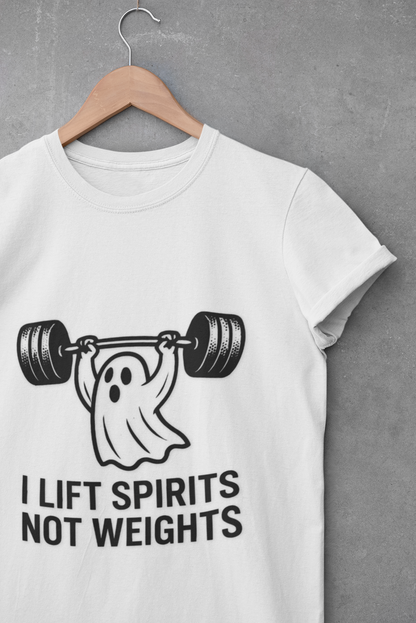 Funny Ghost Weightlifting Unisex T-Shirt