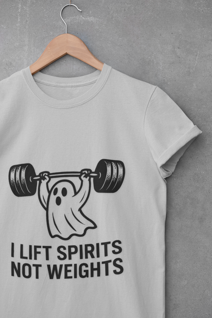Funny Ghost Weightlifting Unisex T-Shirt