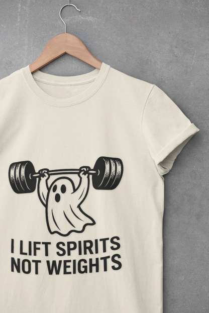 Funny Ghost Weightlifting Unisex T-Shirt
