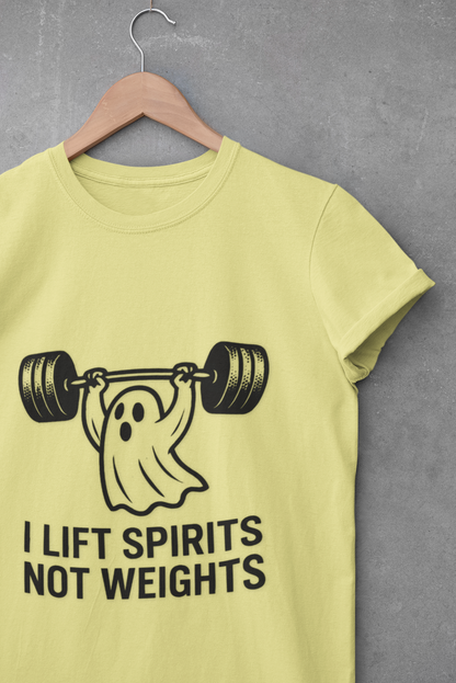 Funny Ghost Weightlifting Unisex T-Shirt