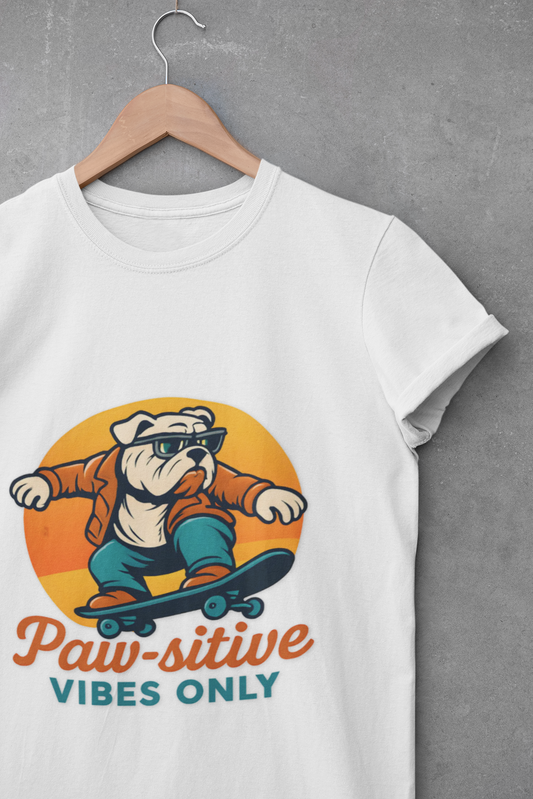 Paw-stitive Vibes Unisex T-Shirt