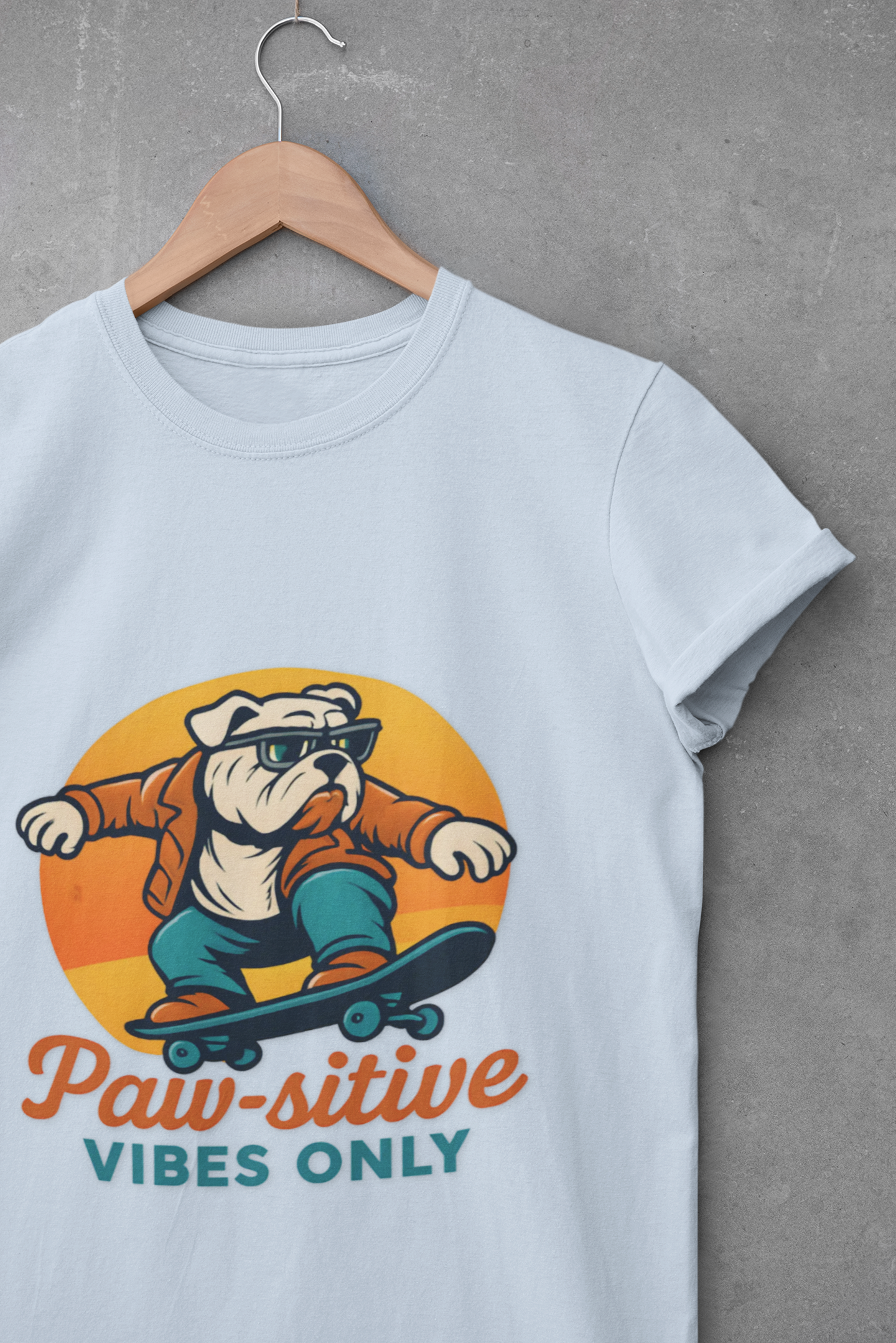 Paw-stitive Vibes Unisex T-Shirt