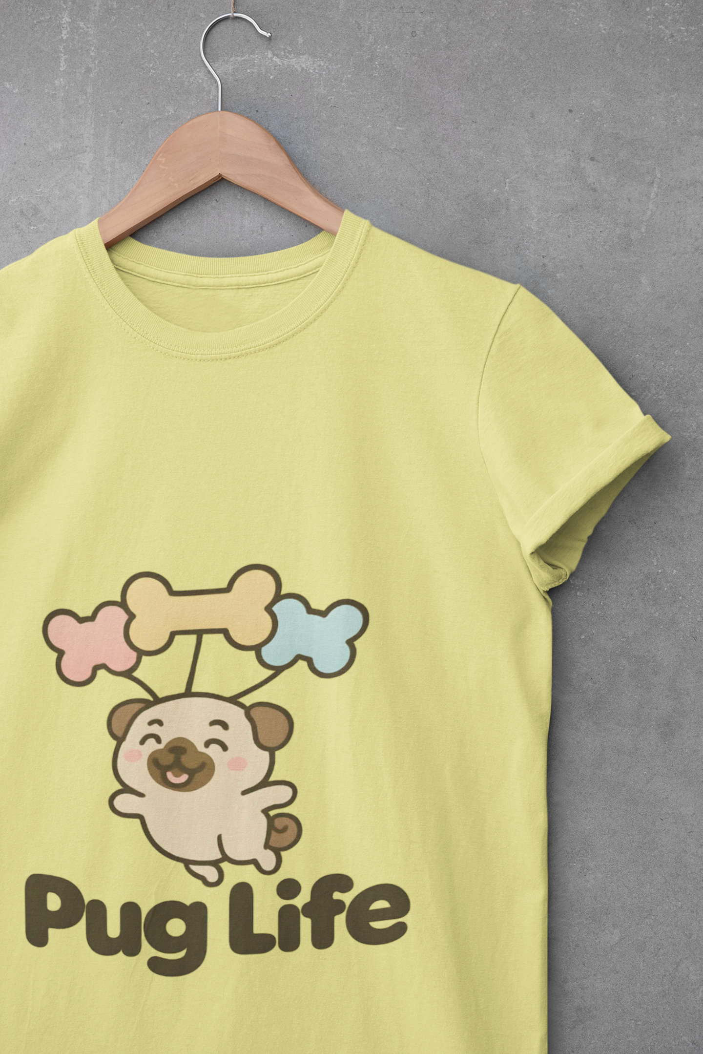 Cute Pug Life Unisex T-Shirt