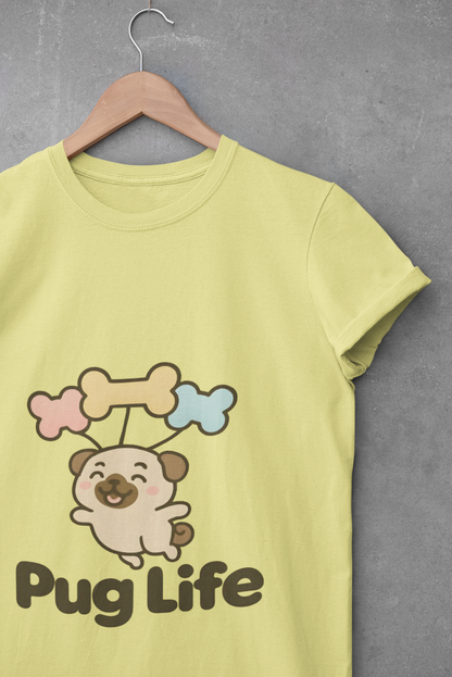 Cute Pug Life Unisex T-Shirt
