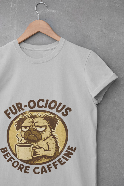 Caffeinated Dog Unisex T-Shirt