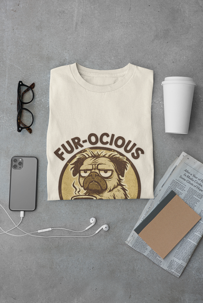 Caffeinated Dog Unisex T-Shirt