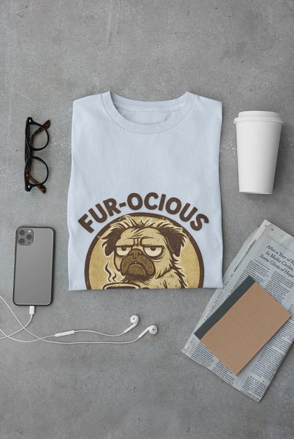 Caffeinated Dog Unisex T-Shirt