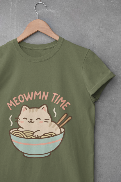 Meowmn Time Unisex T-shirt