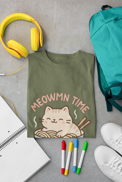 Meowmn Time Unisex T-shirt