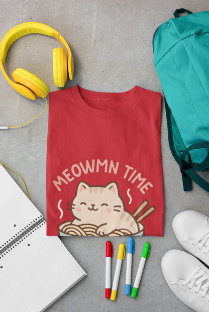 Meowmn Time Unisex T-shirt