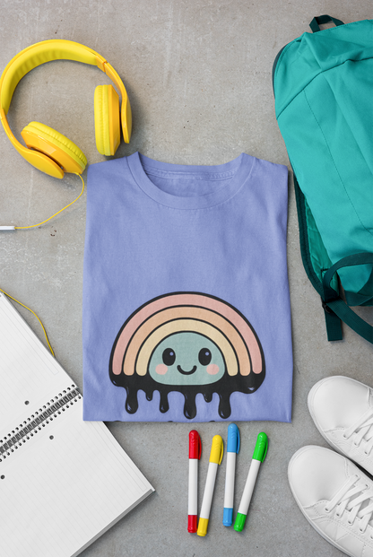 Optimism Is Overrated Rainbow Unisex T-Shirt