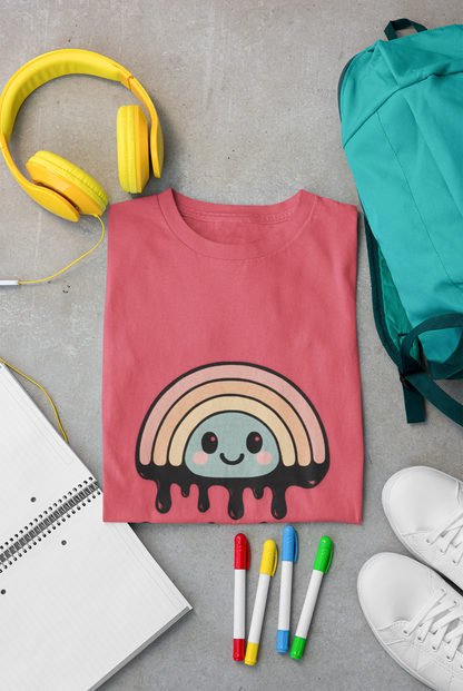 Optimism Is Overrated Rainbow Unisex T-Shirt