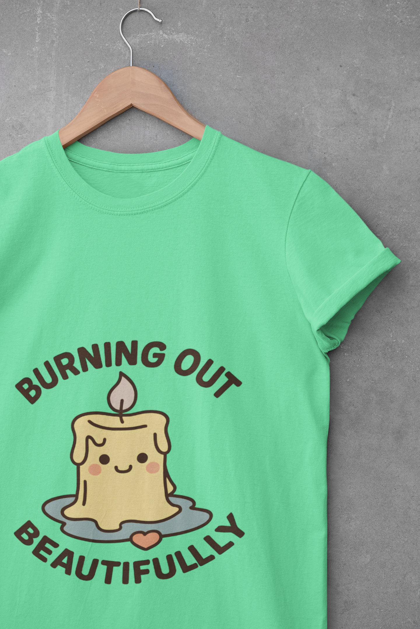 Burning Out Beautifully Unisex T-Shirt
