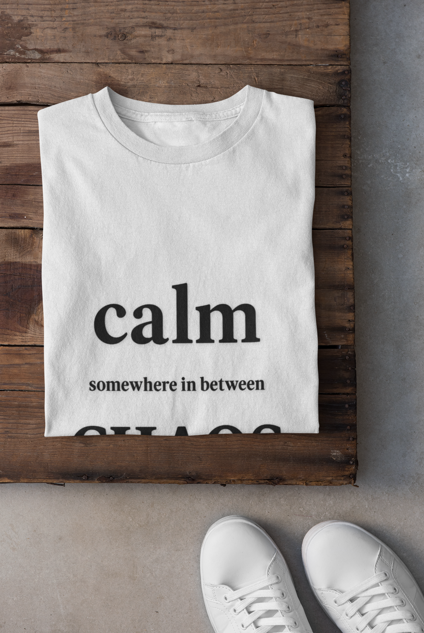 Calm in Chaos Softstyle Unisex T-Shirt