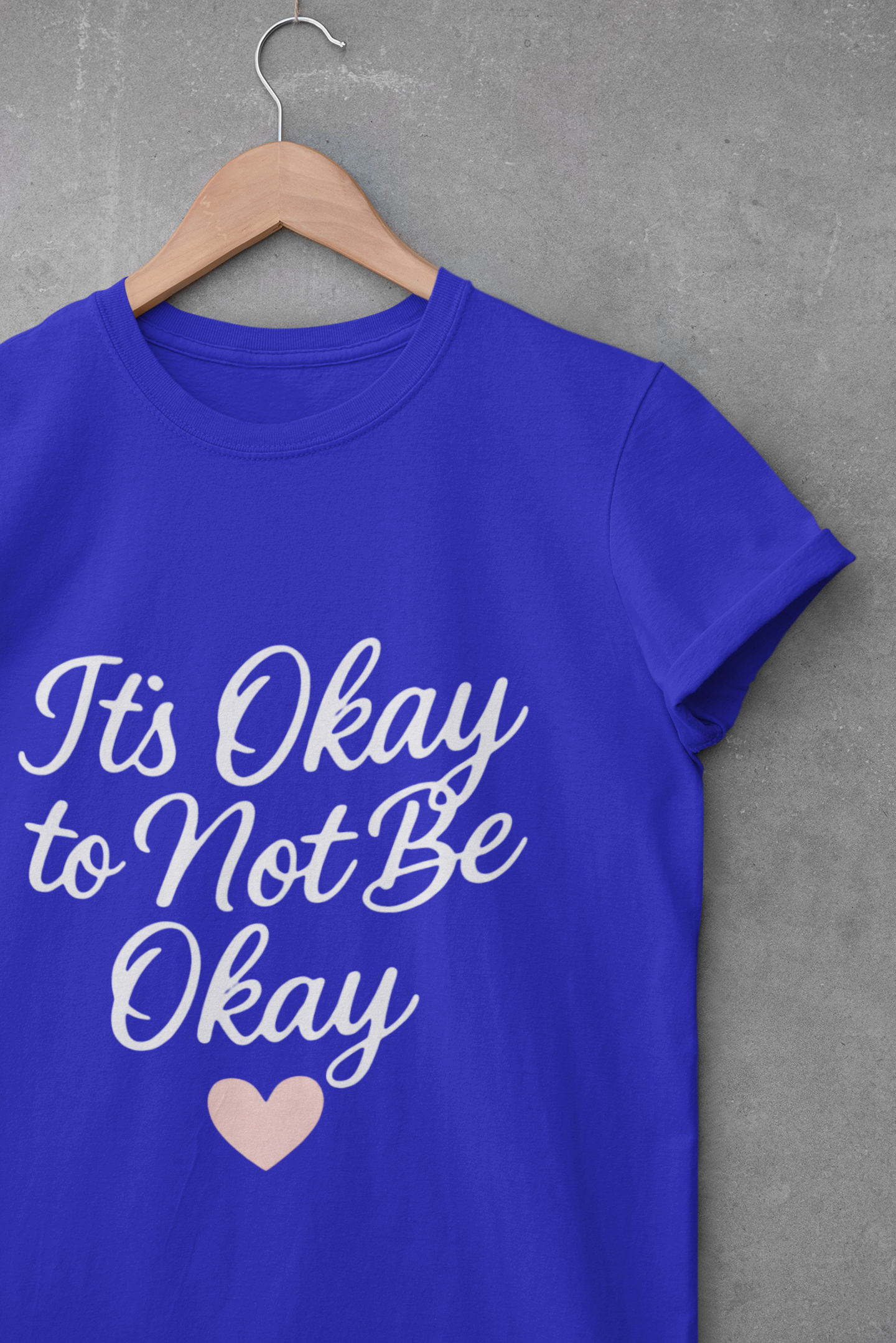 Unisex Softstyle T-Shirt - "It's Okay to Not Be Okay"