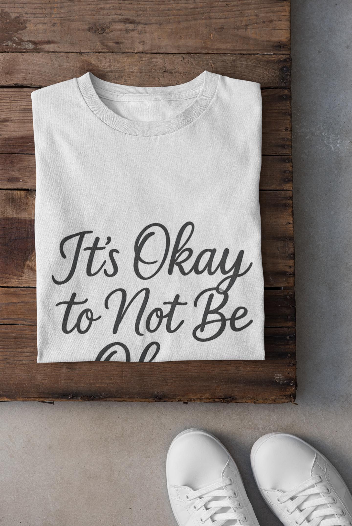 Unisex Softstyle T-Shirt - "It's Okay to Not Be Okay"