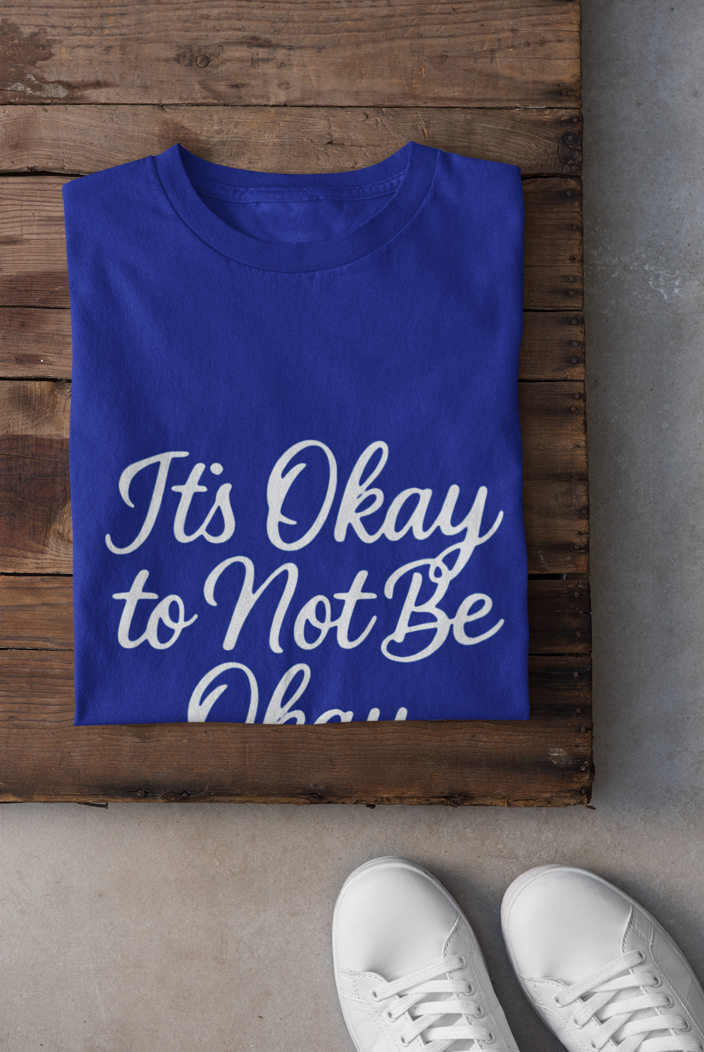 Unisex Softstyle T-Shirt - "It's Okay to Not Be Okay"