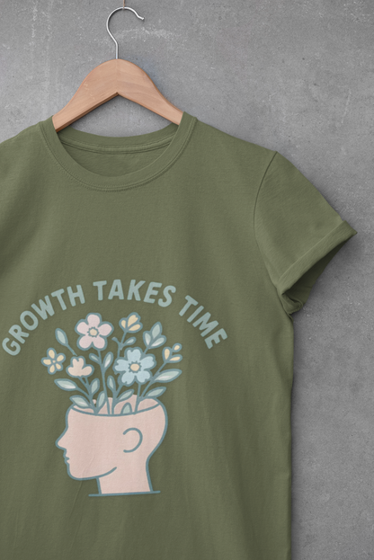 Growth Takes Time Unisex Softstyle T-Shirt