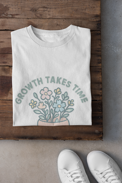 Growth Takes Time Unisex Softstyle T-Shirt