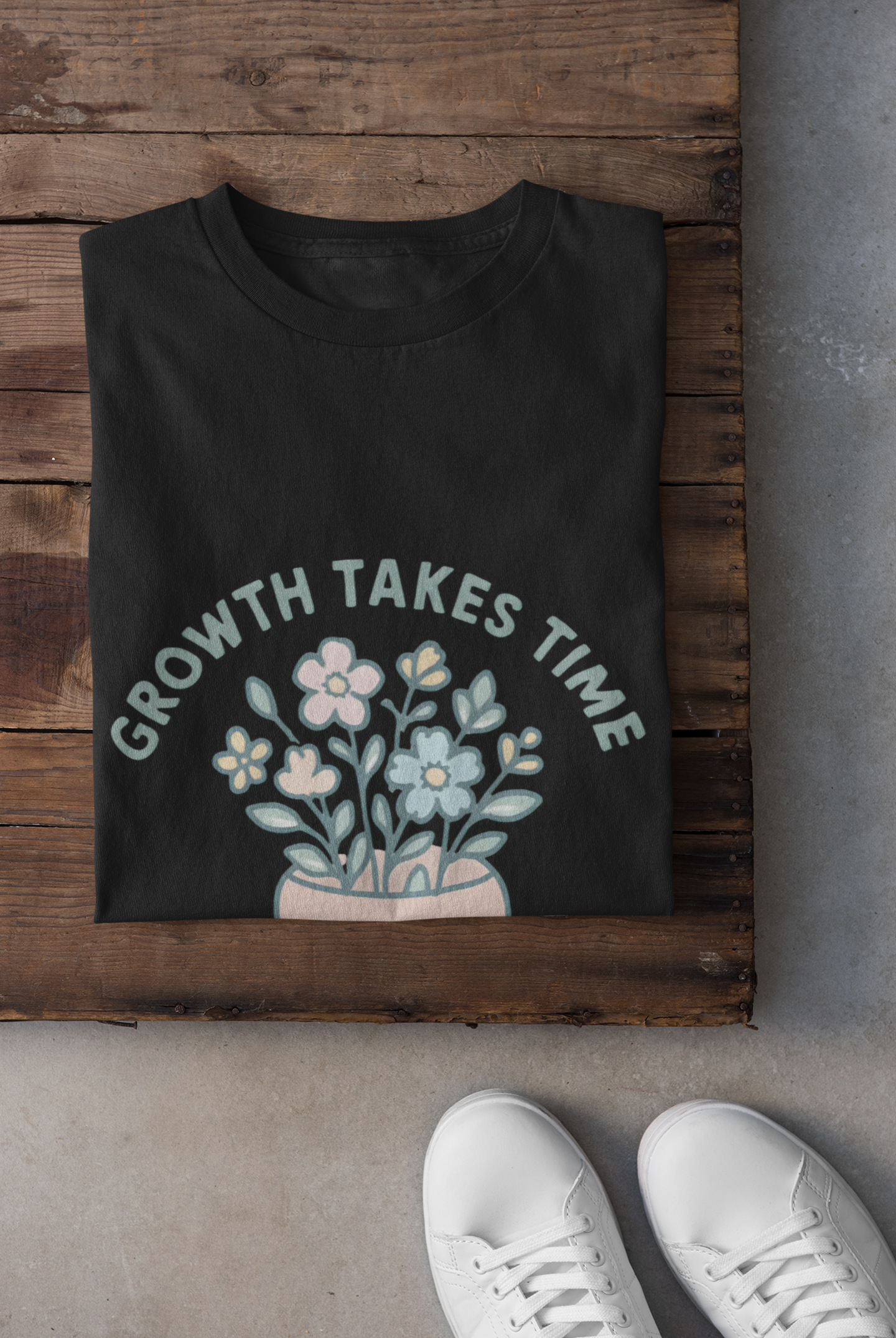 Growth Takes Time Unisex Softstyle T-Shirt
