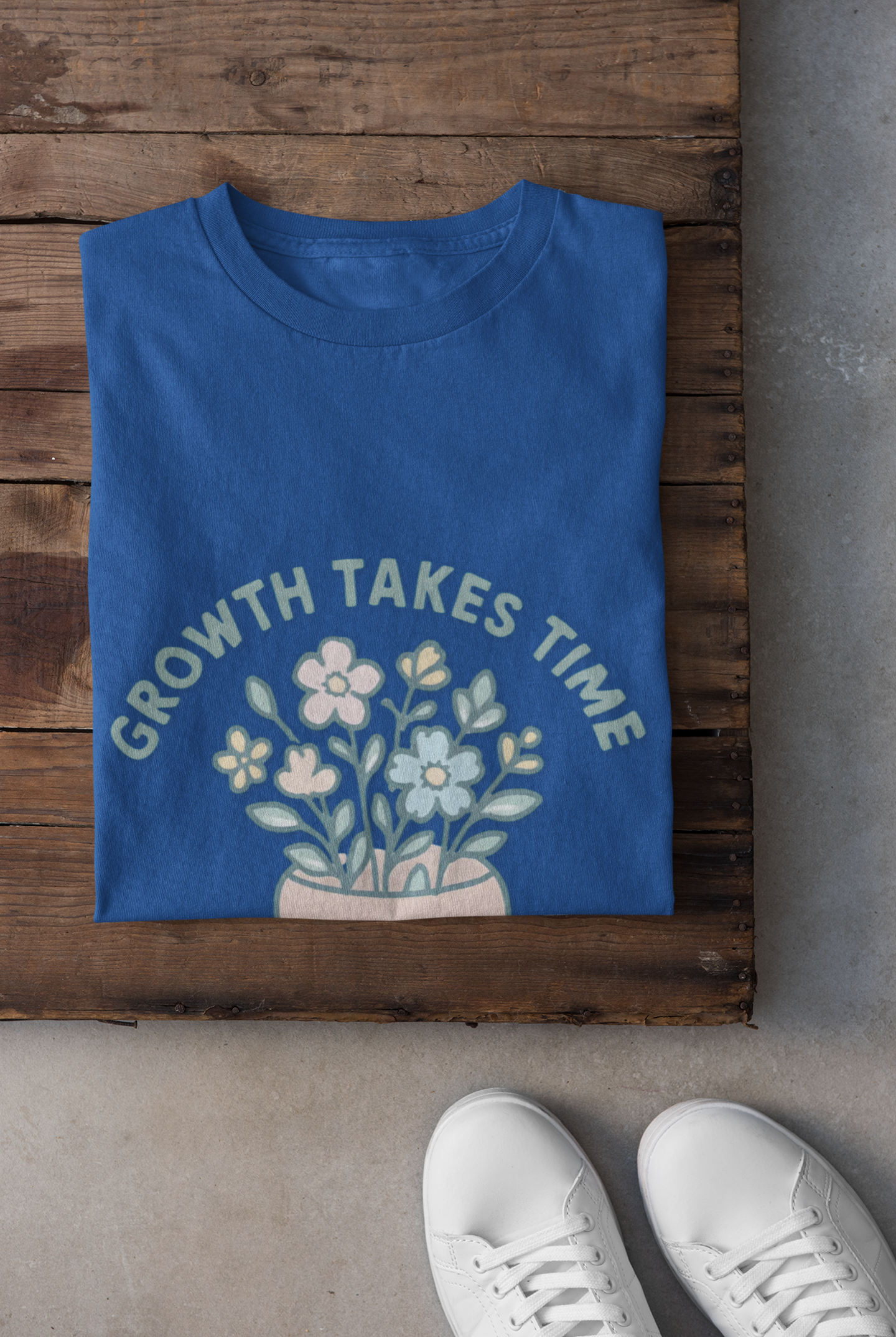 Growth Takes Time Unisex Softstyle T-Shirt