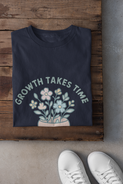 Growth Takes Time Unisex Softstyle T-Shirt
