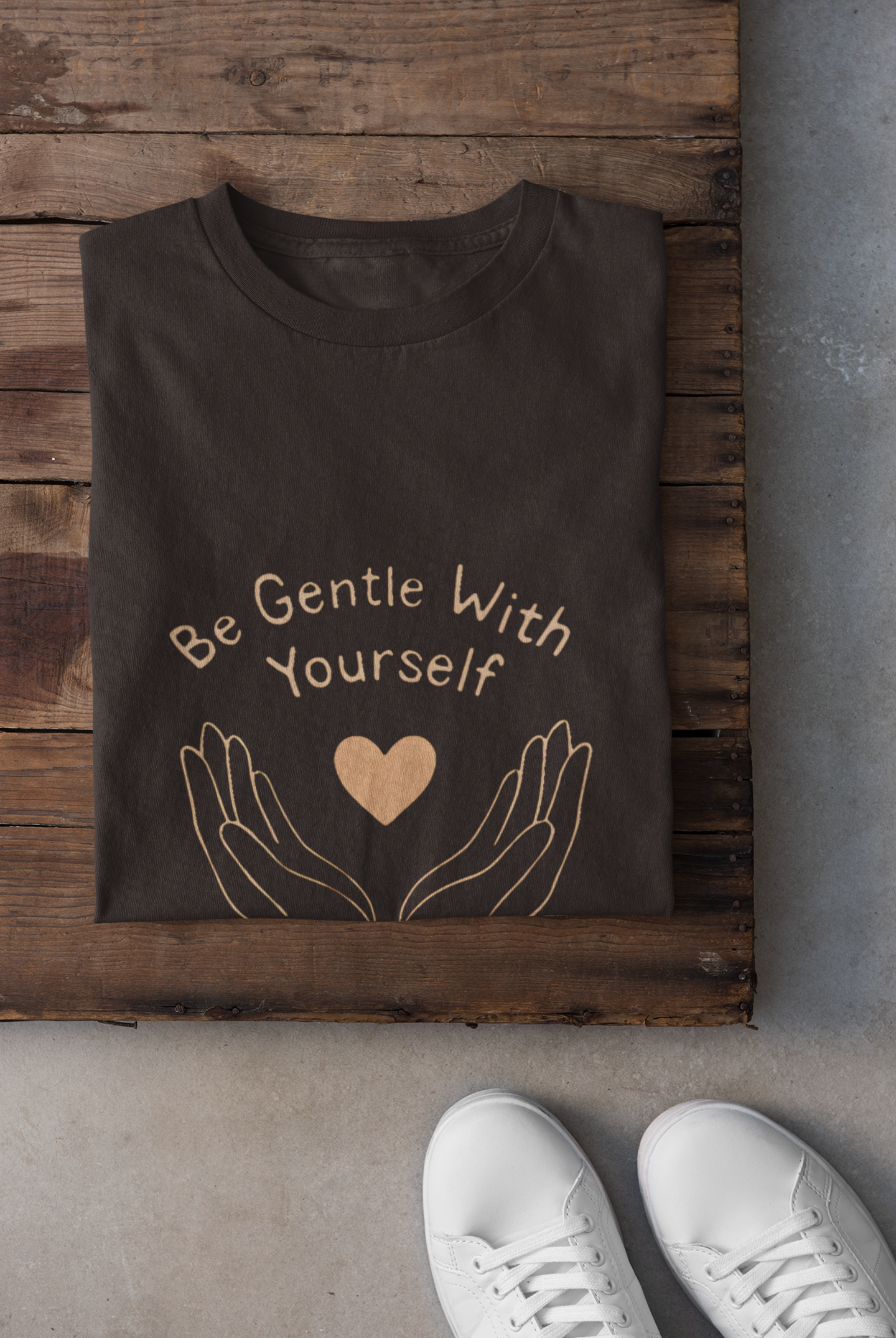 Be Gentle With Yourself Unisex Softstyle T-Shirt