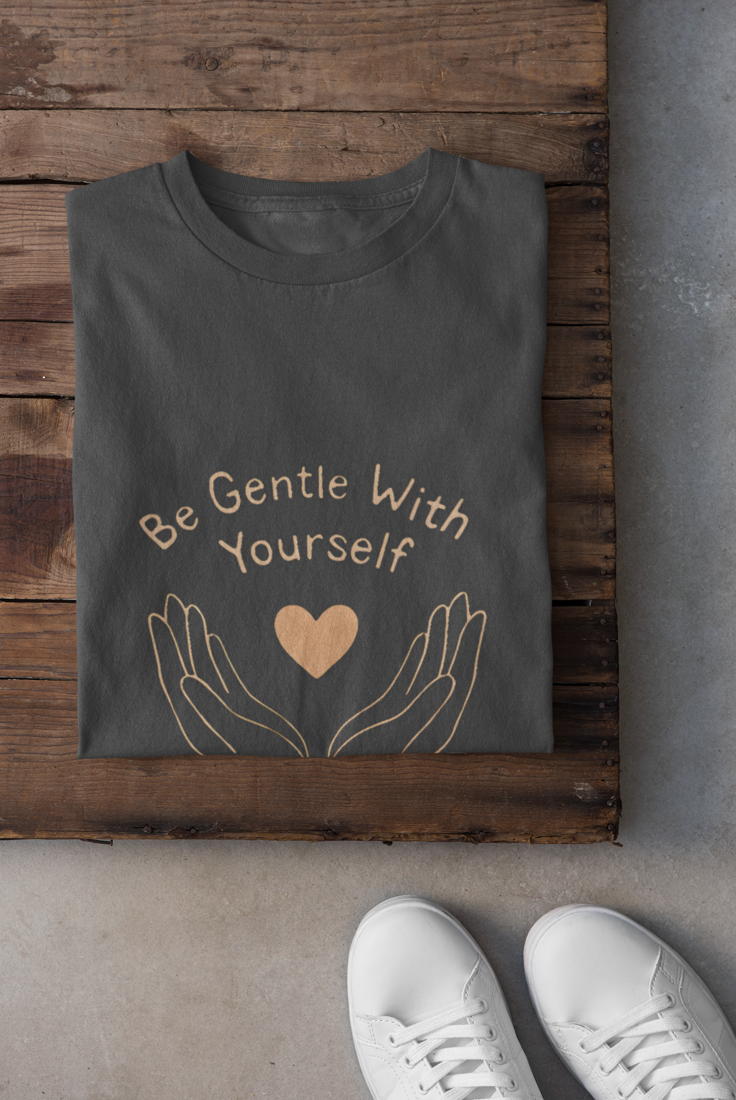 Be Gentle With Yourself Unisex Softstyle T-Shirt