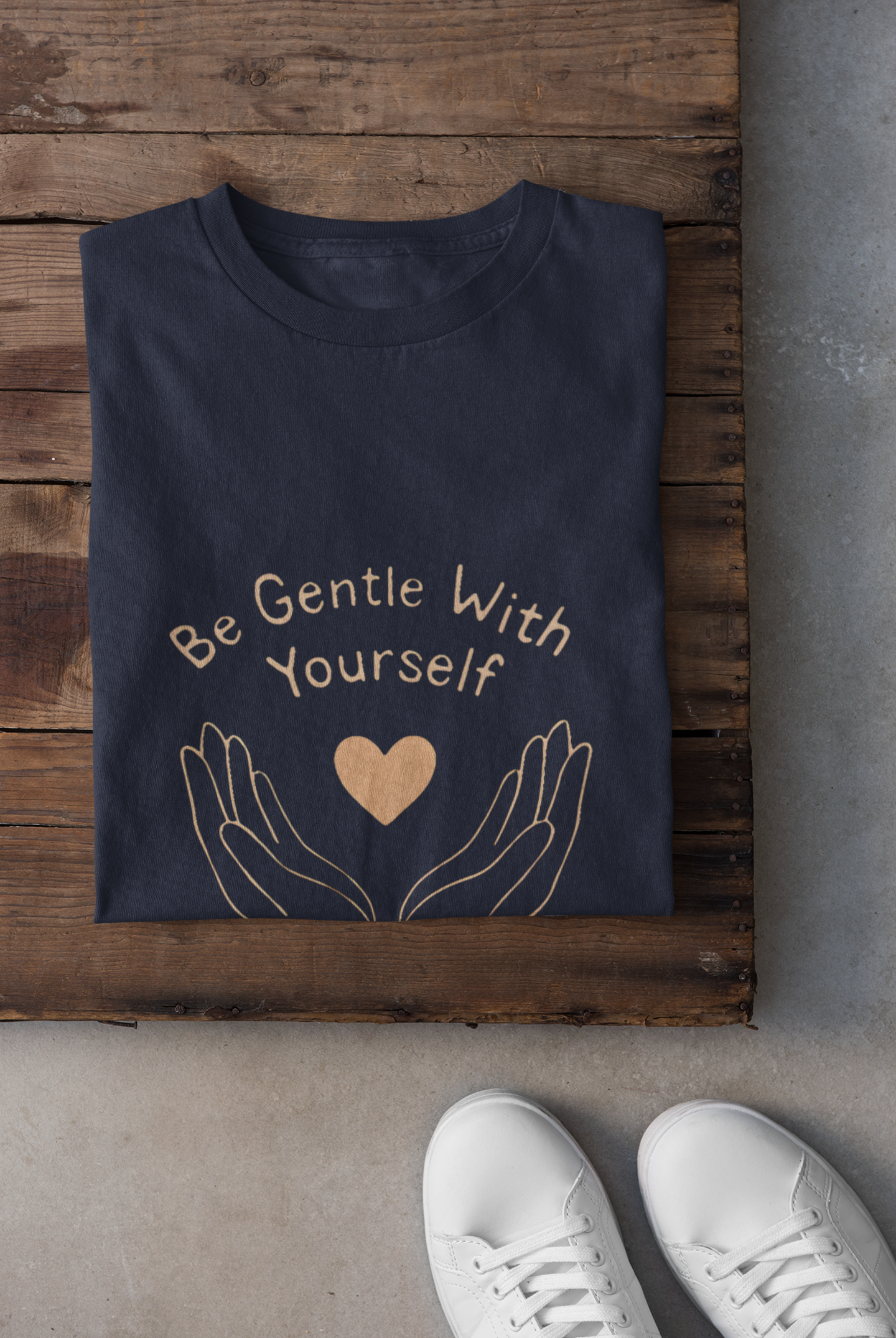 Be Gentle With Yourself Unisex Softstyle T-Shirt