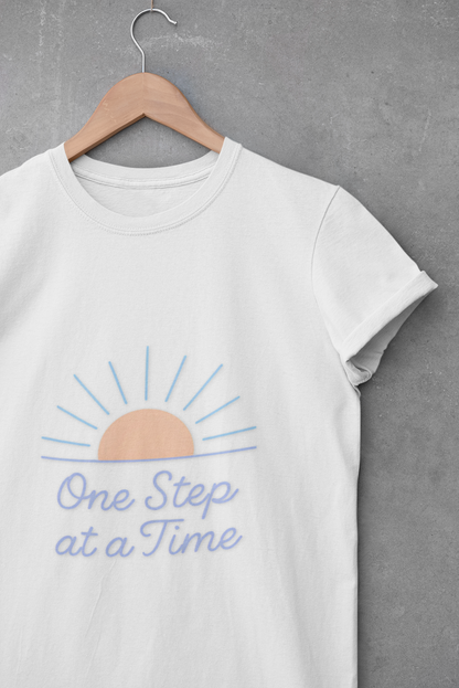 Unisex Softstyle T-Shirt - "One Step at a Time"