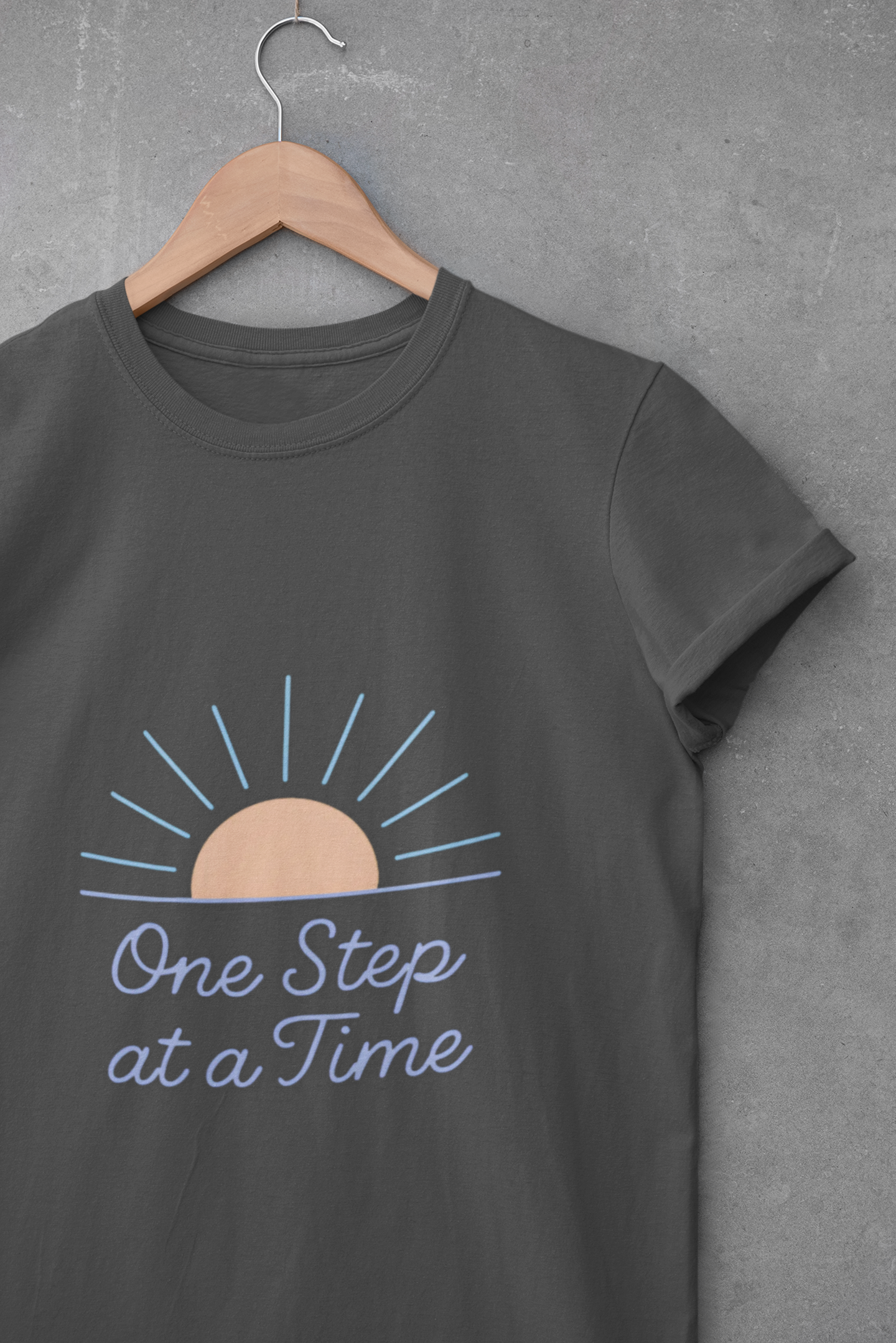 Unisex Softstyle T-Shirt - "One Step at a Time"