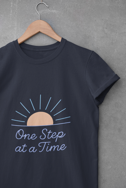 Unisex Softstyle T-Shirt - "One Step at a Time"