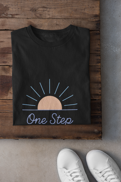Unisex Softstyle T-Shirt - "One Step at a Time"