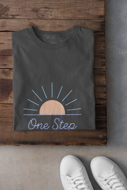 Unisex Softstyle T-Shirt - "One Step at a Time"