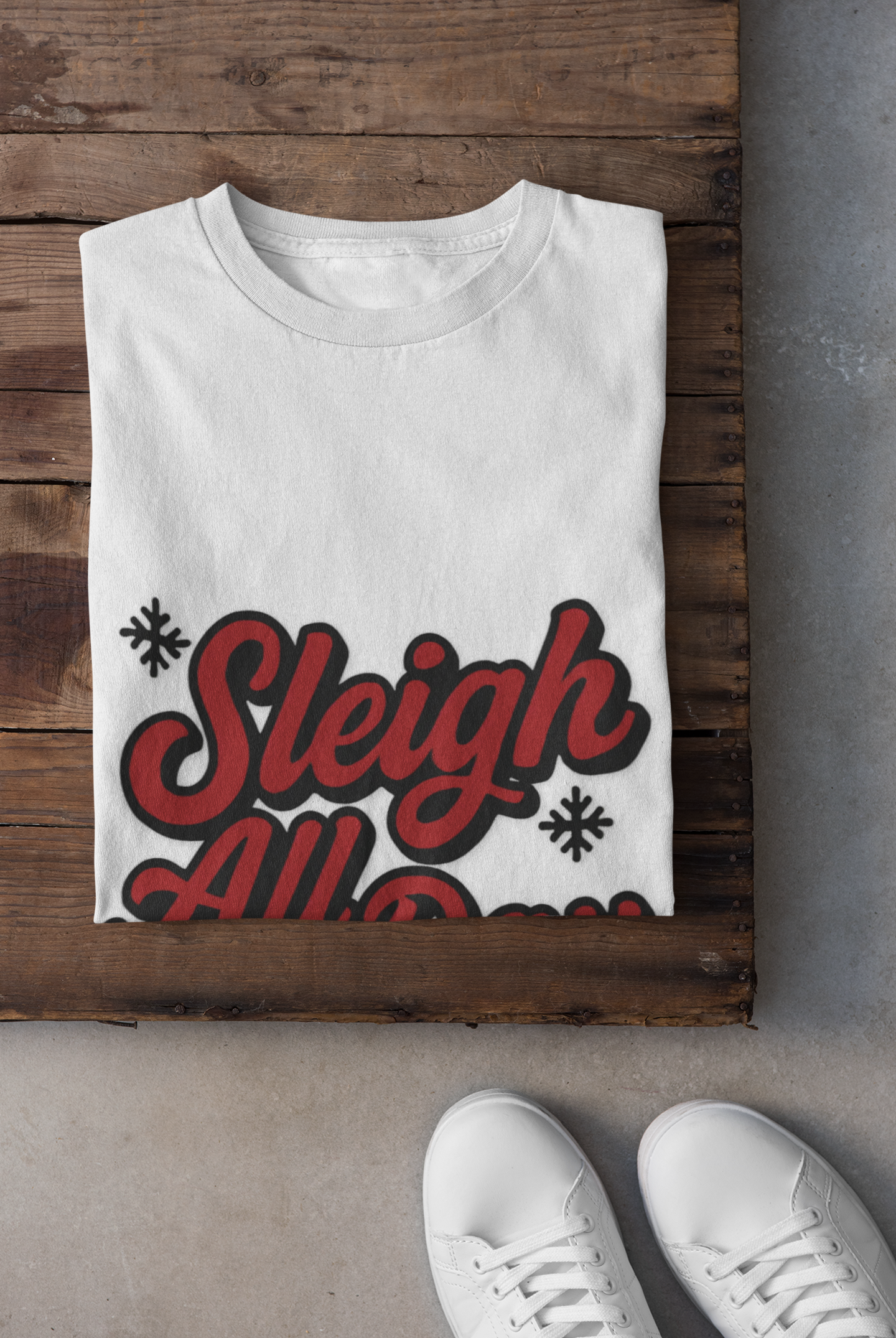 Sleigh All Day Unisex Softstyle T-Shirt