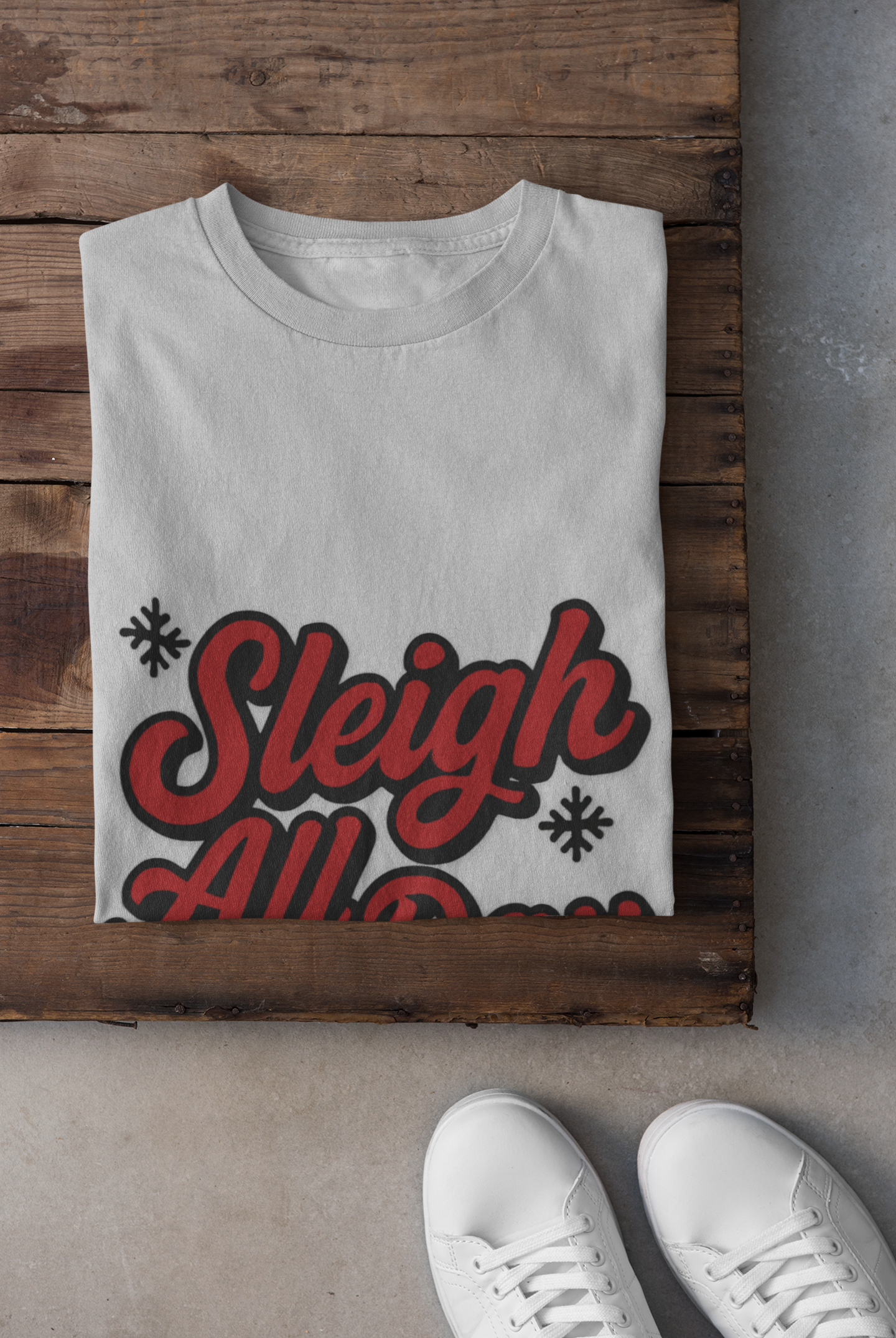 Sleigh All Day Unisex Softstyle T-Shirt